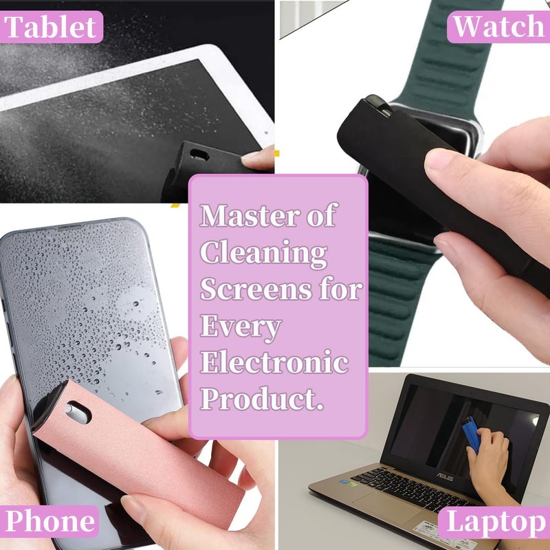 Hatstart Store 3 Pcs Car Screen Cleaner Accessories, Electronic Touch Screens Cleaning Kit for LCD Display TV Laptop Computer Tablet PC Flat Screens, Works with iPhone iPad MacBook Pro - Image 4